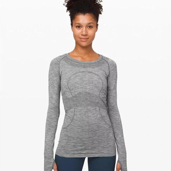 Lululemon Swiftly Tech 2.0 Gray Long Sleeve - Picture 1 of 3